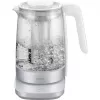 Chaleira elétrica ZWILLING 1,7 l 1850 W, corpo em vidro, branca