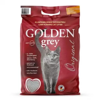 GOLDEN Grau Original - Areia para gatos de bentonite - 7 kg