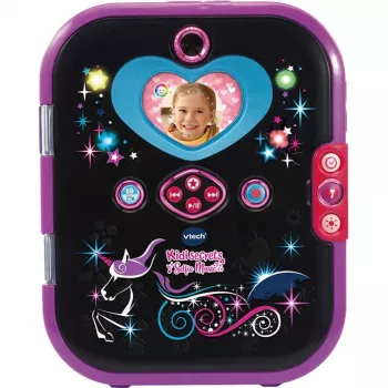 Kidisecrets Selfie Music 2.0, Computador de aprendizagem preto/roxo