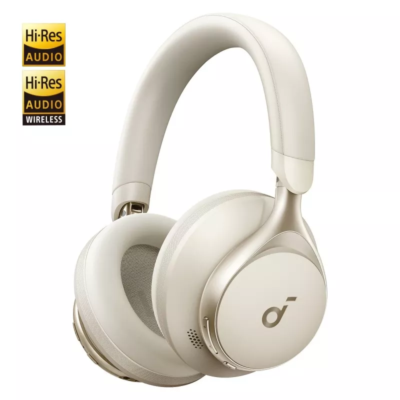 Auscultadores Soundcore Space One branco