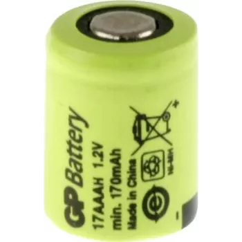 Bateria NiMH recarregável GP 1/3 AAA (Flat-Top) 1,2 V 170 mAh — GP 129938