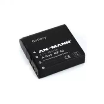 Bateria Ansmann A-Cas NP-40 iões de lítio 1200 mAh