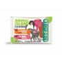 ANIMAL ISLAND sacos de comida para gato vaca/peru 4x100g