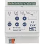 Atuador universal MDT technologies 4 canais 4TE REG, 16A, 230VAC, 100µF Bateria-0416.03 (Bateria-0416.03)