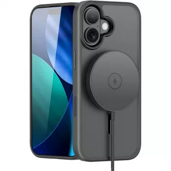 nevox StyleShell Invisio - iPhone 17 6.3 compatível com MagSafe preto (2542)