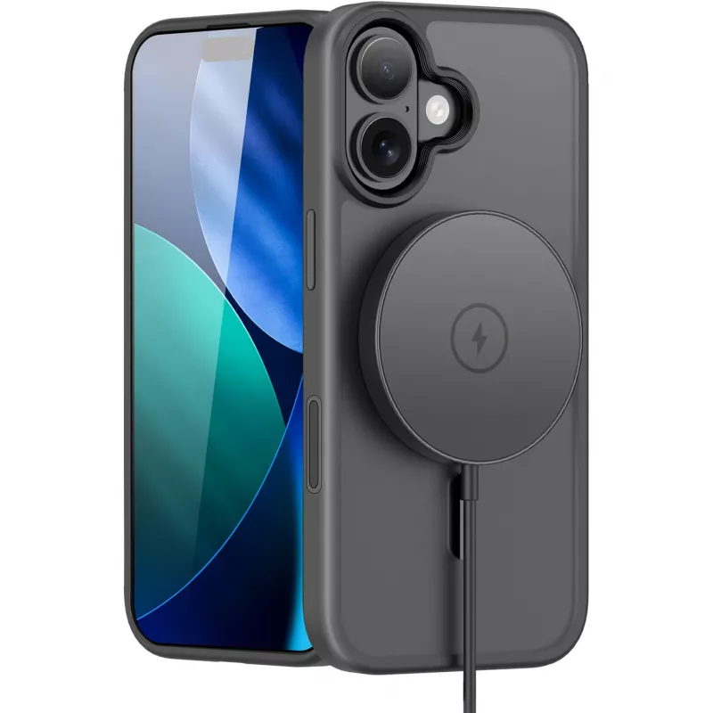 nevox StyleShell Invisio - iPhone 17 6.3 compatível com MagSafe preto (2542)