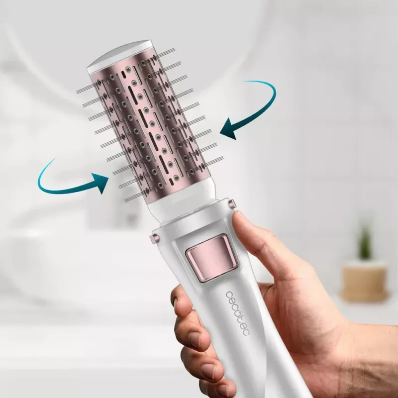 Escova de ar quente Cecotec | CeramicCare 5in1 Pro | Tratamento iónico | 1000 W