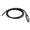 Cabo DMX 3 pinos conector fêmea PSSO modelo 30227839 com extremidades abertas