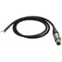 Cabo DMX 3 pinos conector fêmea PSSO modelo 30227839 com extremidades abertas