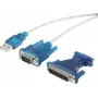 Cabo série Renkforce RF-4222053 USB Type-A DB-25 preto 0,4 m