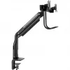 Suporte para monitor Hagor 8703 32 polegadas secretária preto