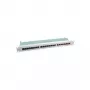 Patch panel VALUE Cat.6 19 polegadas 24 portas blindado cinzento