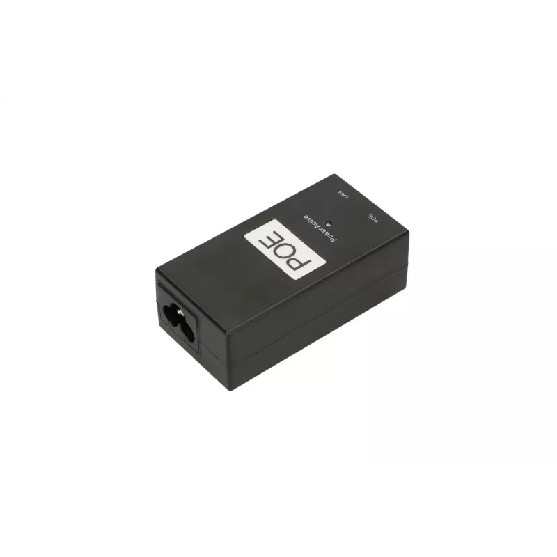 Fonte de alimentação PoE Extralink POE-24-12W 24V 0.5A 12W cabo de alimentação incluído