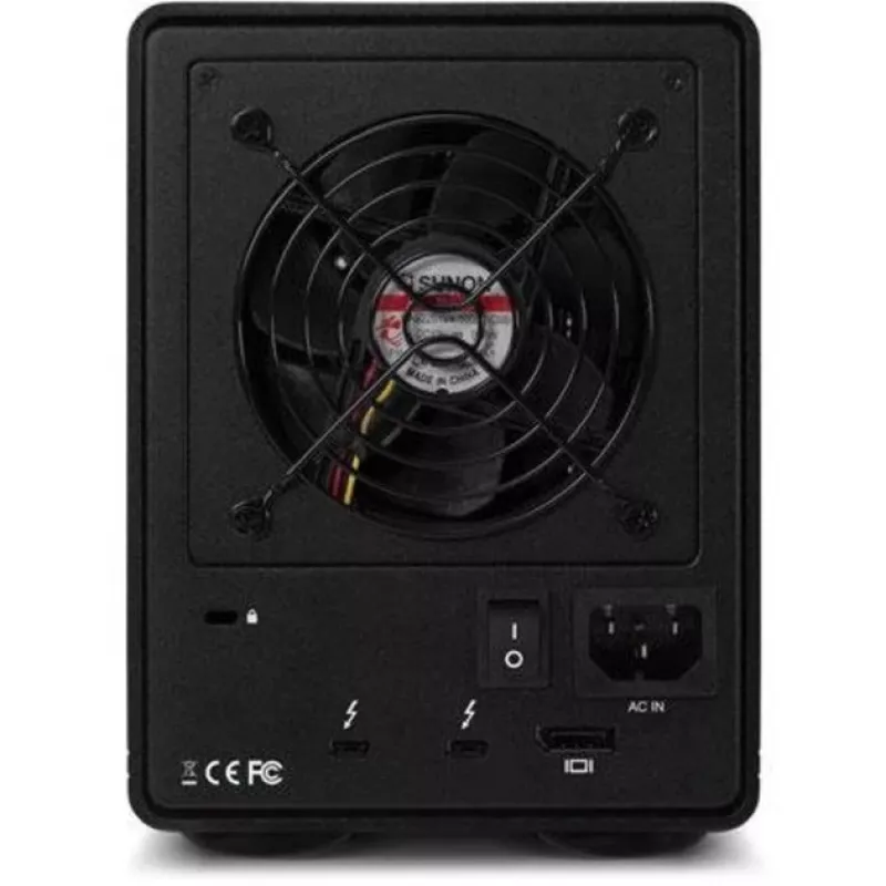 ThunderBay 4 (preto, caixa externa para disco de 4 baias Thunderbolt 3)