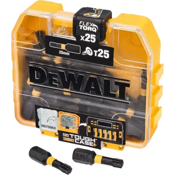 Ponta de chave de fendas DeWALT DT70558T-QZ Comprimento 25 mm Quantidade 25 unidades
