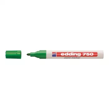 Marcador Edding 750 verde