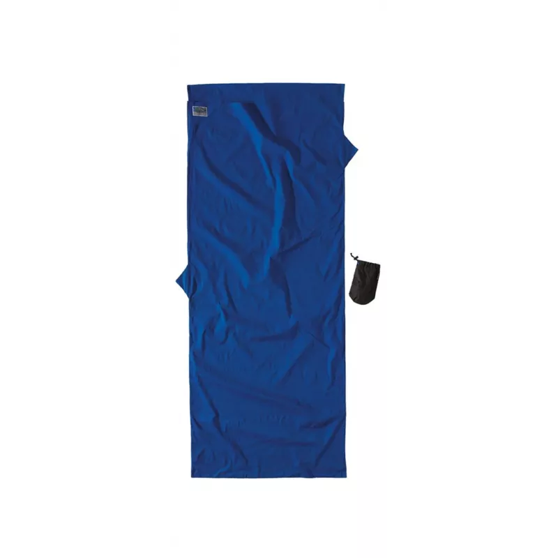 Cocoon TravelSheet saco-cama retangular algodão azul