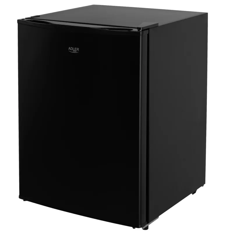 Adler frigorífico | AD 8097 | Classe de eficiência energética E | Independente | Frigorífico | Altura 63,2 cm | Capacidade líquida do compartimento de refrigeração 58 l | 39 dB | Preto
