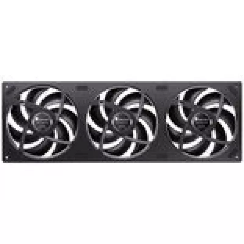 Ventoinha de caixa Jonsbo ZA-420BR PWM Reverse ARGB — 3×140 mm, preto