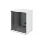 DIGITUS Compact Series DN-19 12-U-S-1 - Armário de parede - cinzento-claro, RAL 7035 - 12U - 48,3 cm (19