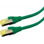 Cabo de rede LOGON APR6A050G Cat6a S/FTP (S-STP) RJ-45–RJ-45 5 m verde