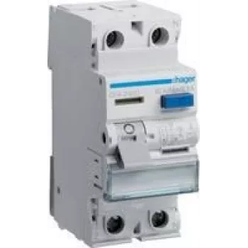Interruptor diferencial Hager 2 polos 40A/300mA 6kA CFA240D (CFA240D)