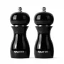 Moinhos de sal e pimenta Salter 7613 BKXRA – moinhos elétricos de especiarias, preto brilhante