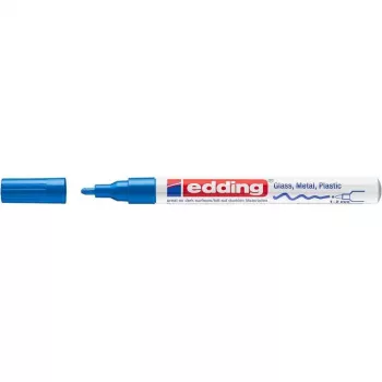 Marcador Edding 751 azul