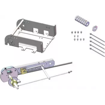 Citizen PHU 500 - Suporte para rolos de papel - 1 rolo