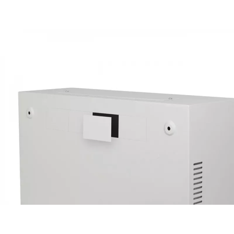 Armário rack 19 polegadas Lanberg 4U+3U 540x200mm, perfil baixo, montagem na parede, cinzento