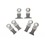 Fein Conjunto de 6 lâminas de serra oscilante Starlock multitool para madeira e metal E-Cut