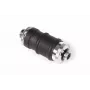 Adaptador de bloco de água Aquatuning GmbH 13876 Latão Níquel Plástico Preto Cromado