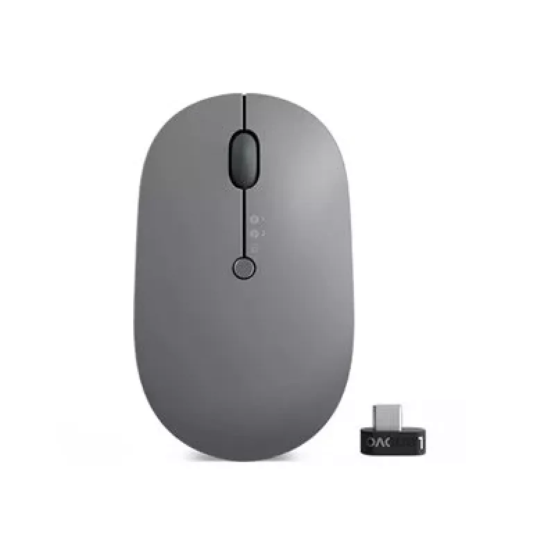 Rato Lenovo Go Wireless Multi-Device Office ambidestro RF Wireless + Bluetooth + USB Type-A ótico 2400 DPI