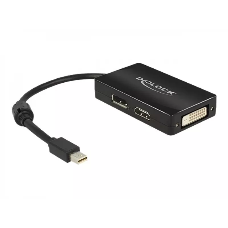 Cabo DeLOCK 0,16 m DisplayPort HDMI DVI Mini DisplayPort