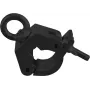 Grampo EUROLITE TPC-51S preto com olhal – grampo de montagem para treliças e projetores