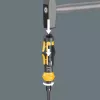 Wera 05018110001 Kraftform Kompakt 900 Set 1 conjunto de chaves de fendas com chave de fendas de impacto e pontas, 19 peças, 1/4", preto/amarelo