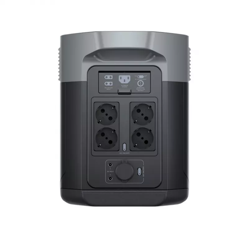EcoFlow DELTA 2 Max estação de energia portátil fosfato de ferro-lítio (LiFePO4) 2400 W 23 kg