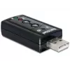 Placa de áudio DeLOCK 63926 7.1 canais USB