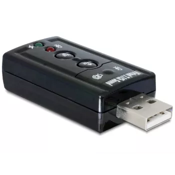 Placa de áudio DeLOCK 63926 7.1 canais USB