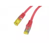 Cabo de rede Lanberg PATCHCORD KAT.6A S/FTP LSZH CU 1M vermelho