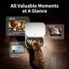 Comedouro automático PETKIT YumShare Dual-hopper 2 com câmara, capacidade de 5 L, ABS e aço inoxidável 304, branco