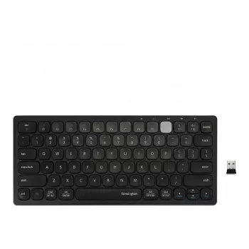 Conjunto de teclado e rato sem fios KENSINGTON K75502DE — Dual Wireless, multi-dispositivo, preto, 0,499 kg