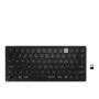 Kensington K75502DE teclado compacto Multi-Device Dual Wireless, 2,4 GHz + Bluetooth, disposição DE, preto
