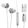 Maxell XC1 Auscultadores com fios USB-C com adaptador USB-A branco