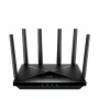 Router de secretária Cudy WR6500H — Dual-Band 2,4/5 GHz, Wi‑Fi 7 (802.11be), 5765 Mbit/s, 2,5GbE LAN, 5x RJ-45, 3x3 antenas, preto