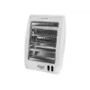 Adler | Aquecedor | AD 7709 | Aquecedor halogéneo | 800 W | Número de níveis de potência 2 | Branco
