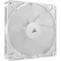 Corsair RS140 PWM ventoinha de caixa, 140 mm, 36 dB, embalagem individual, branca