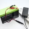 Carregador de bateria QOLTEC 52423 para baterias AGM/GEL/STD 6V/12V 1,5A