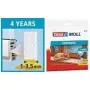 Espuma de vedação TESA 05559-00100 fita de vedação 6 m branco