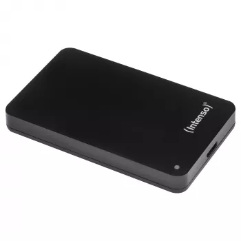 Disco rígido portátil 1 TB recondicionado, disco rígido externo (preto)